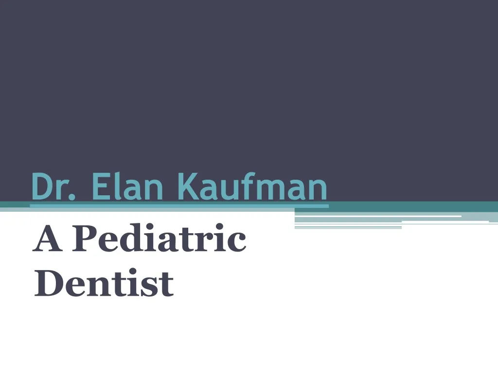 dr elan kaufman