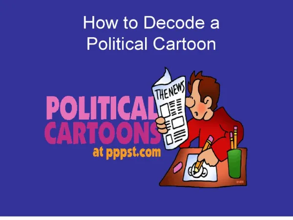 how to decode a political cartoon