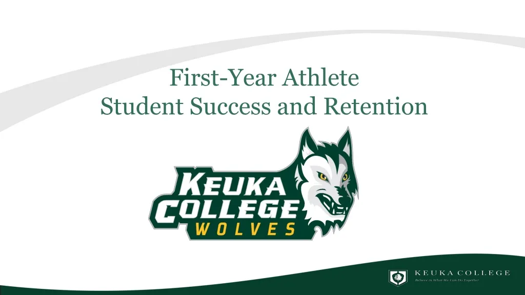 first year athlete student success and retention