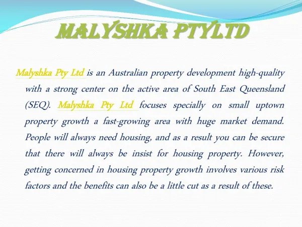 Know About Australia Best Real Estate Properties Development