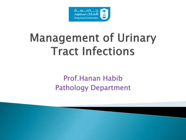 Management of Urinary Tract Infections