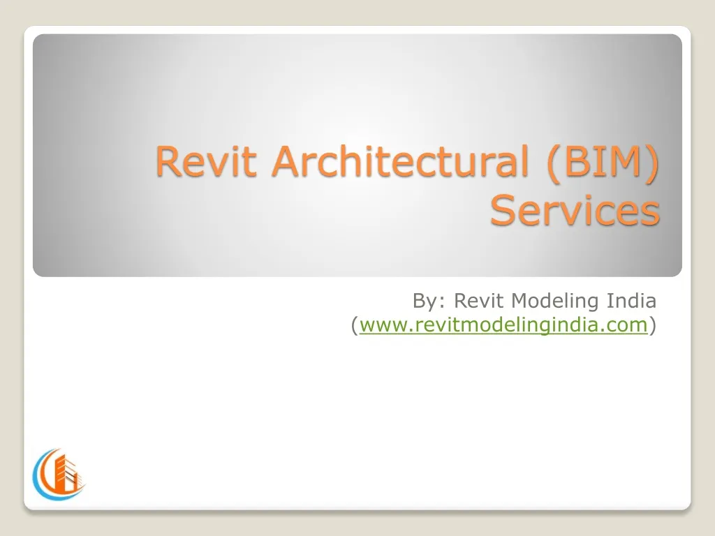 revit architectural bim services