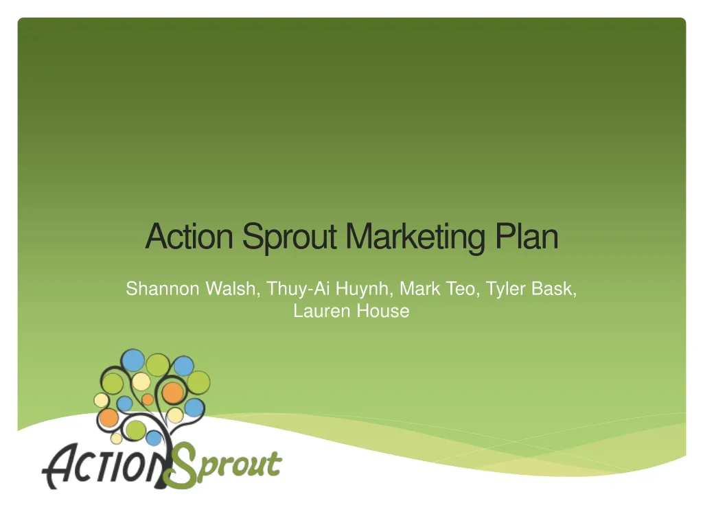 action sprout marketing plan