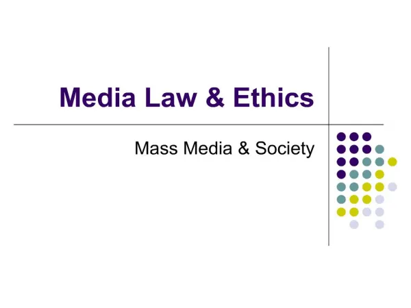 media law ethics