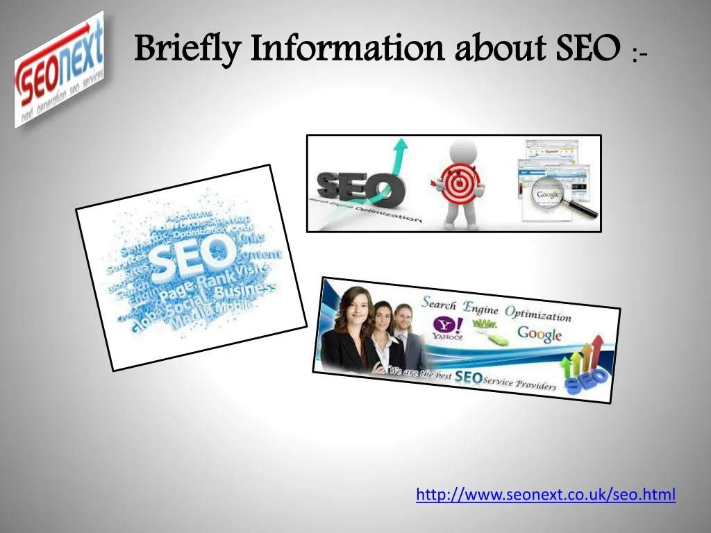 briefly information about seo