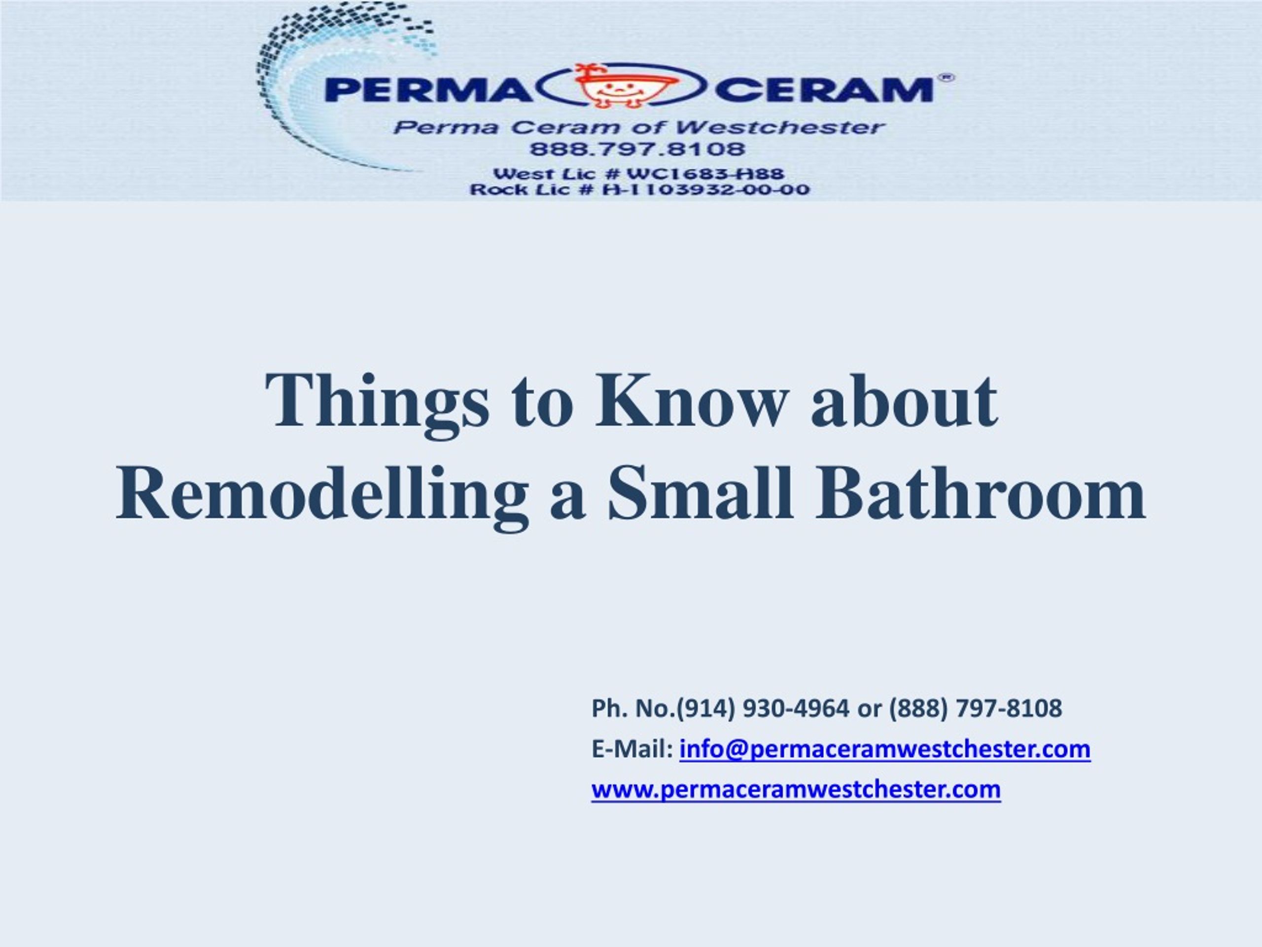 PPT - Things to Know about Remodelling a Small Bathroom PowerPoint ...