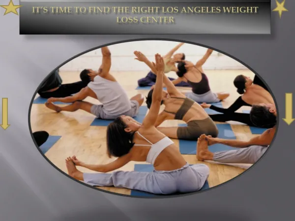 Los Angeles Weight Loss Center: The Right Way To Burn Calori