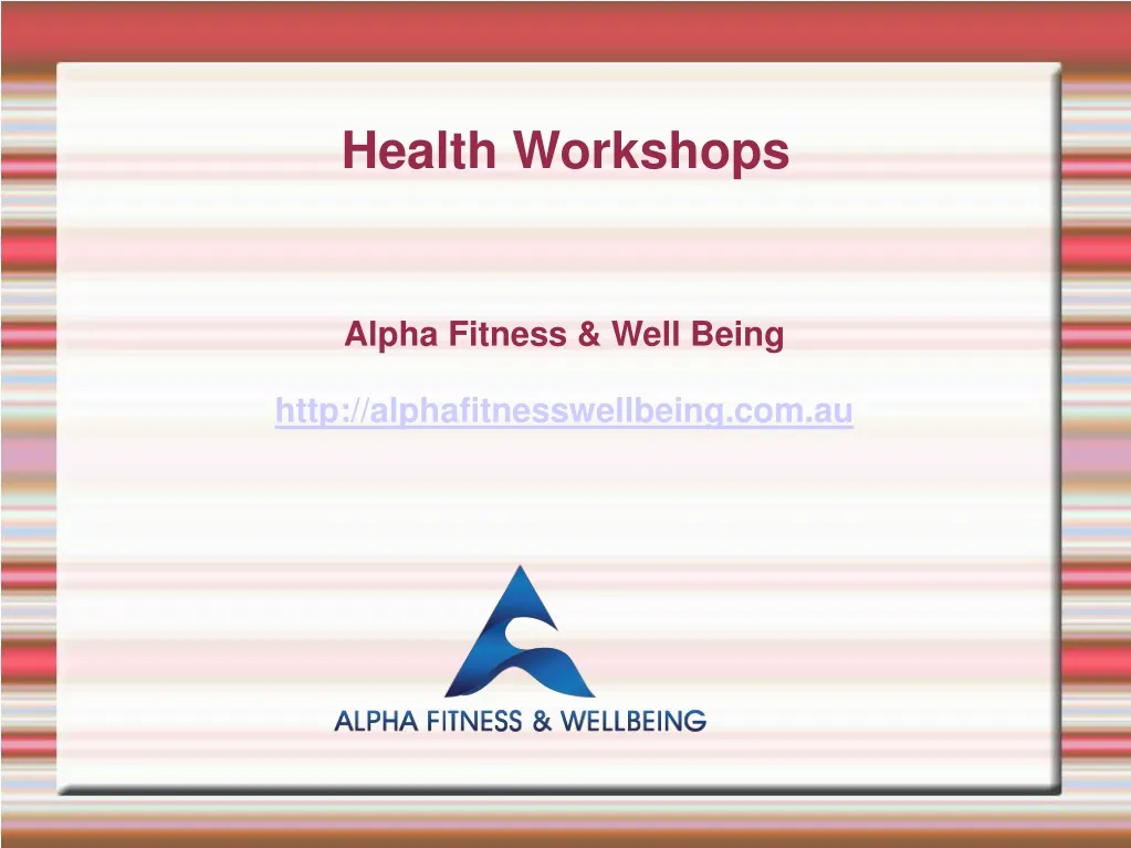 alpha fitness well being http alphafitnesswellbeing com au