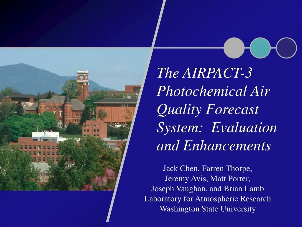 the airpact 3 photochemical air quality forecast