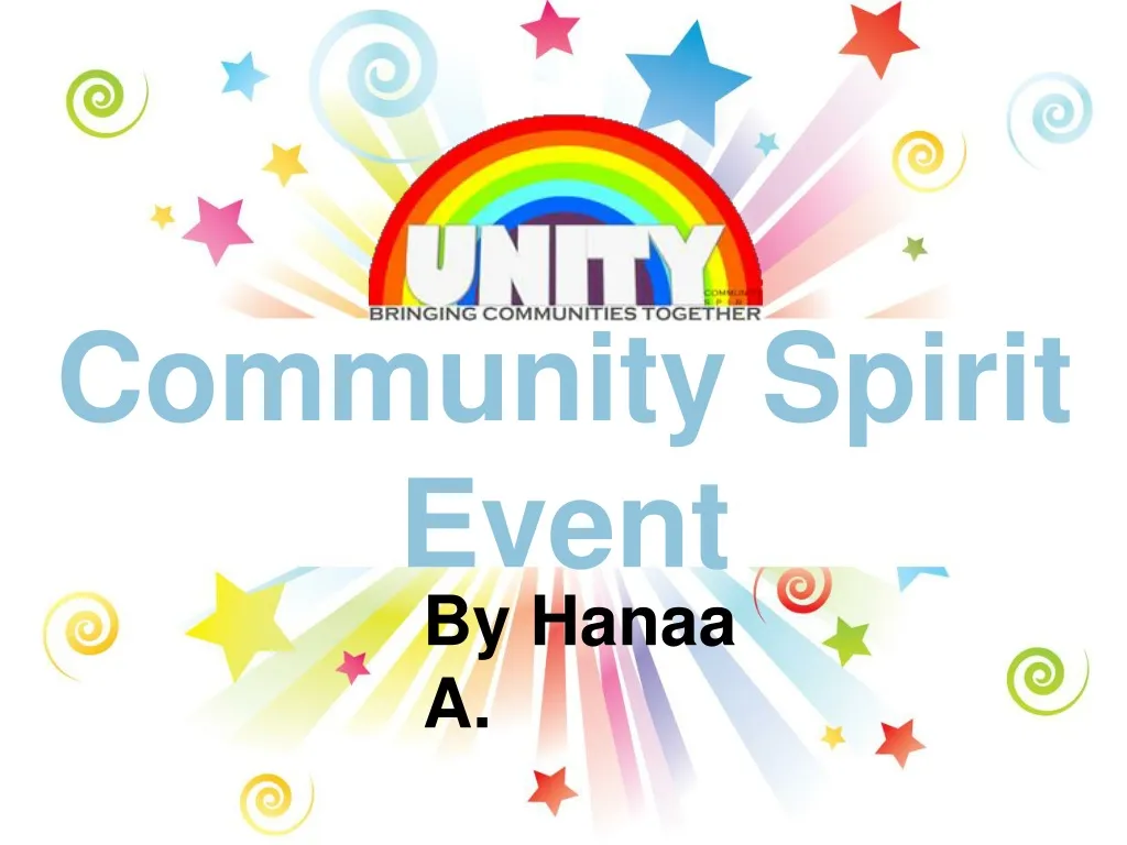community spirit event