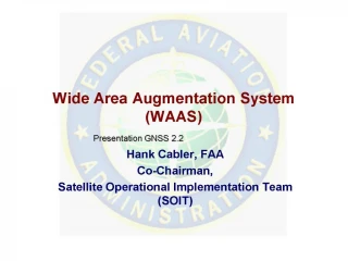wide area augmentation system waas - slide 1