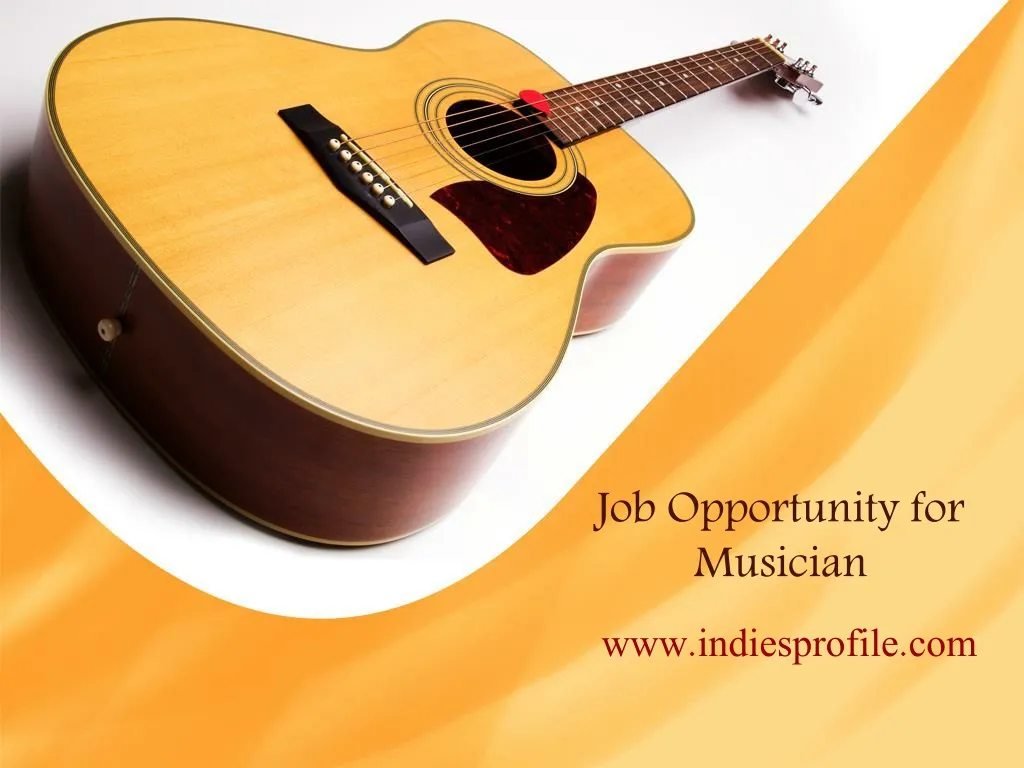 job opportunity for musician