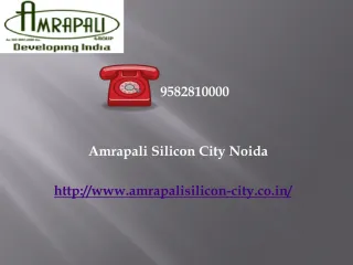 Amrapali Silicon City Sector 76 Noida