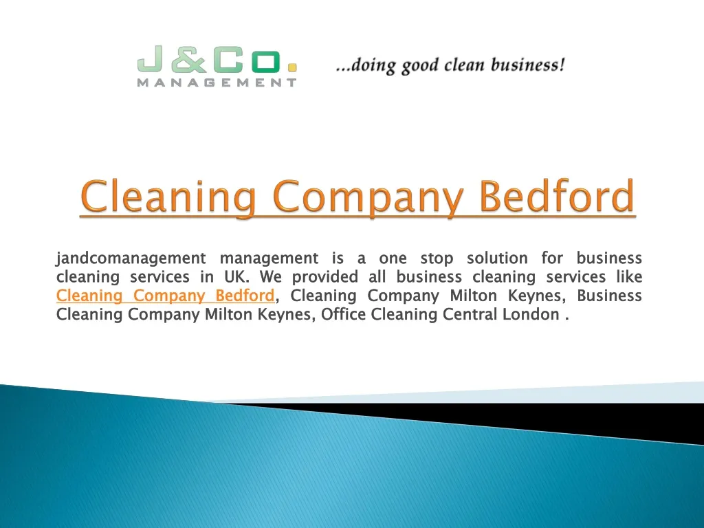 cleaning company bedford