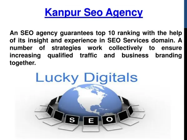 Kanpur SEO Agency - Lucky Digitals