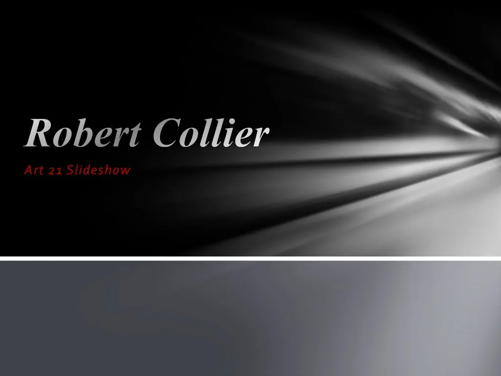 robert collier