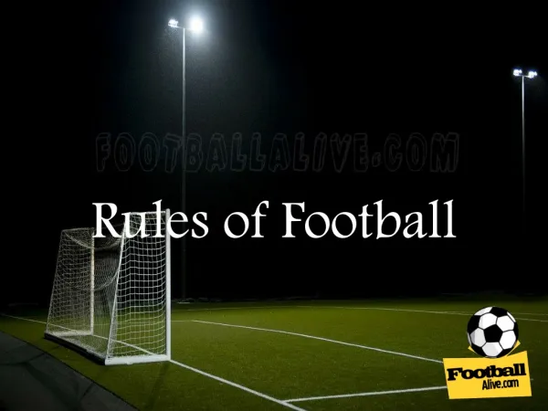 The Rules of Football