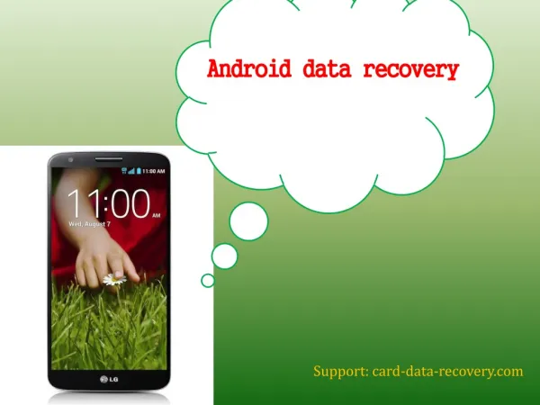 How to recover lost data from Android phone