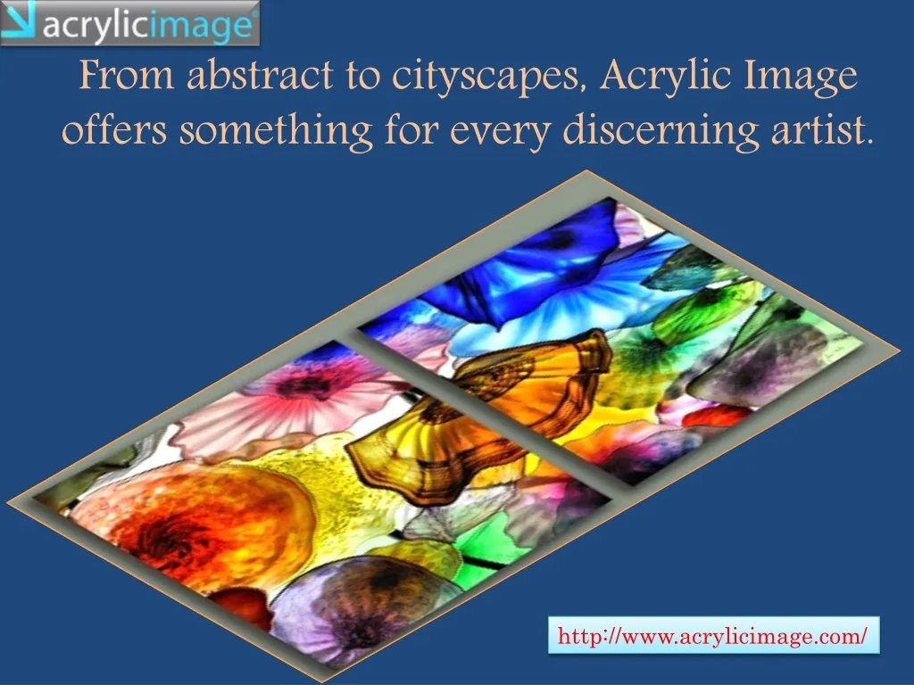 from abstract to cityscapes acrylic image offers something for every discerning artist