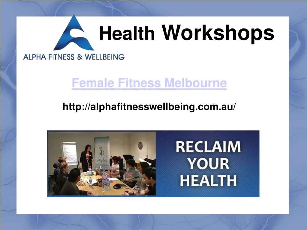female fitness melbourne http alphafitnesswellbeing com au