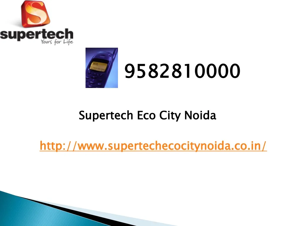supertech eco city noida http