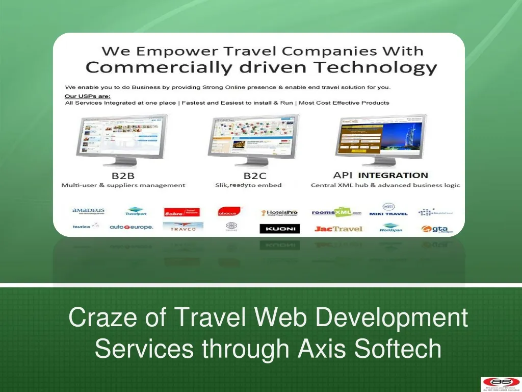 craze of travel web development services through axis softech