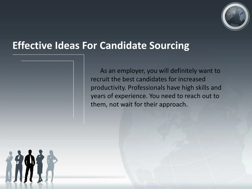 effective ideas for candidate sourcing