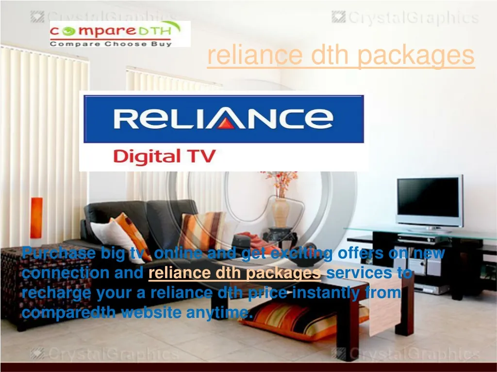reliance dth packages