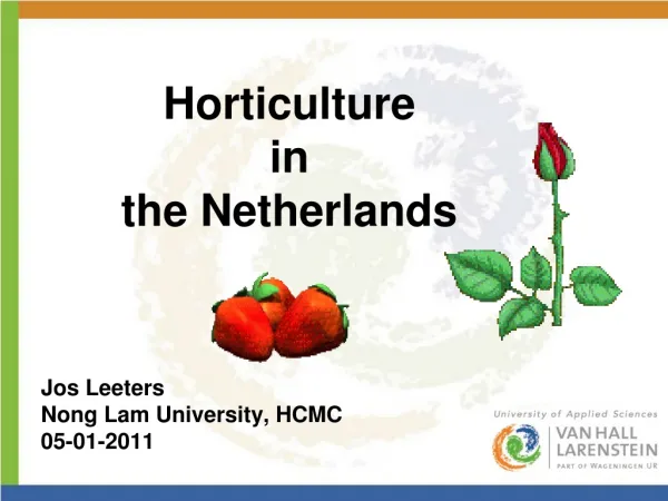 Horticulture in the Netherlands