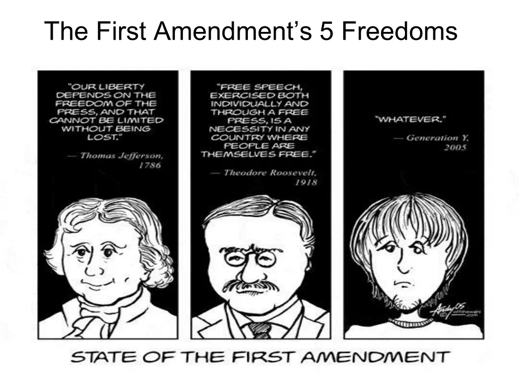 the first amendment s 5 freedoms