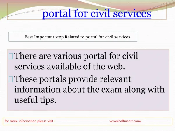 A comprehensive portal about civil services exam