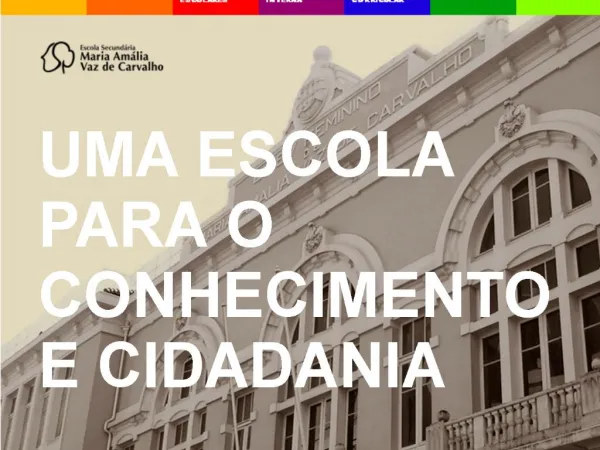 UMA ESCOLA PARA O CONHECIMENTO E CIDADANIA