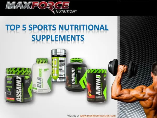 5 Muscle Building Nutritional Supplements for Athletes