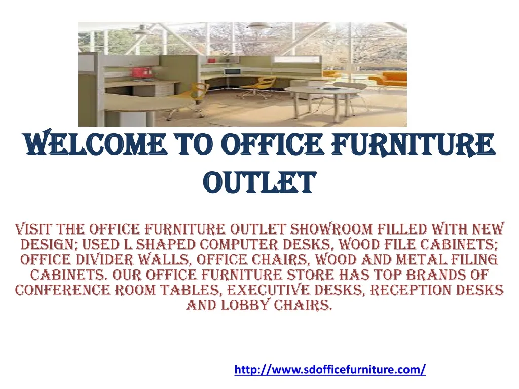 welcome to office furniture outlet