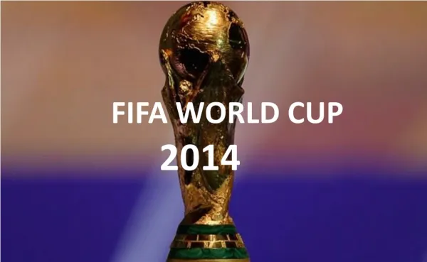 2014 FIFA World Cup Schedule