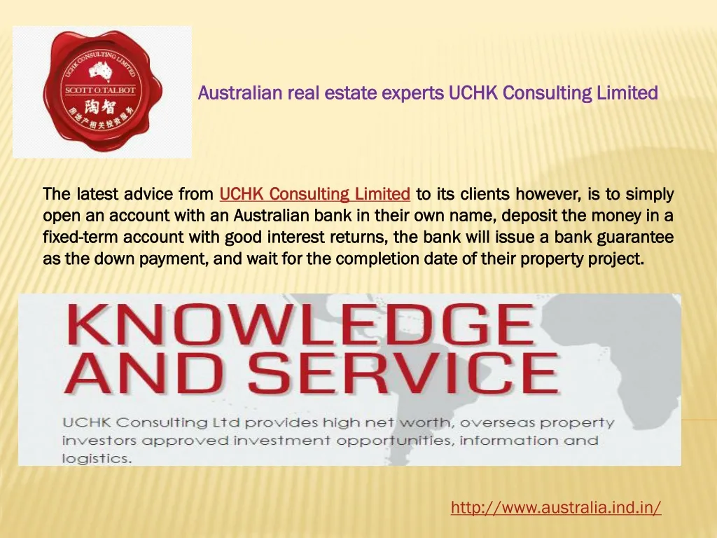 australian real estate experts uchk consulting