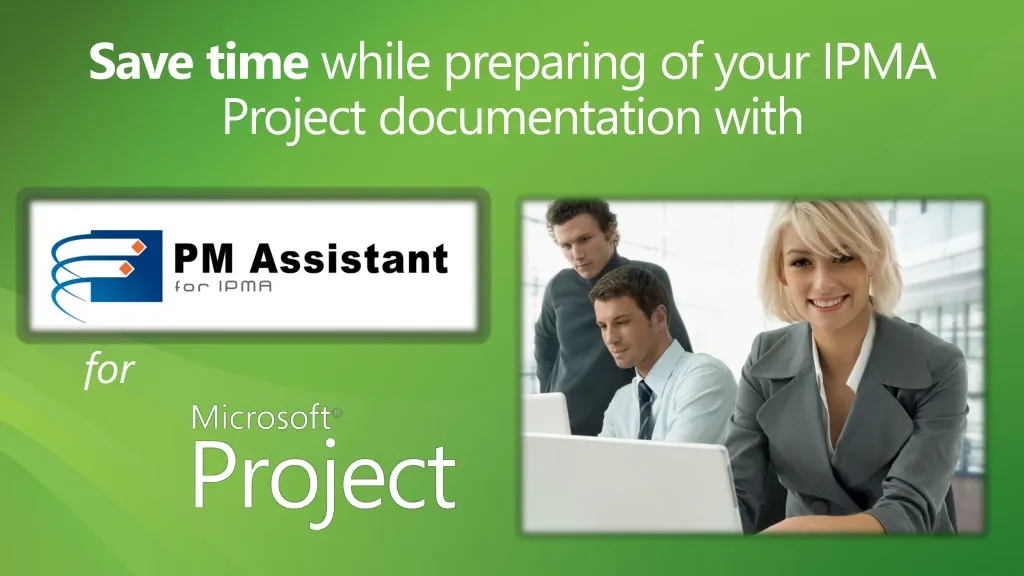 save time while preparing of your ipma project documentation with