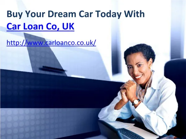 Car Loan Provider in UK