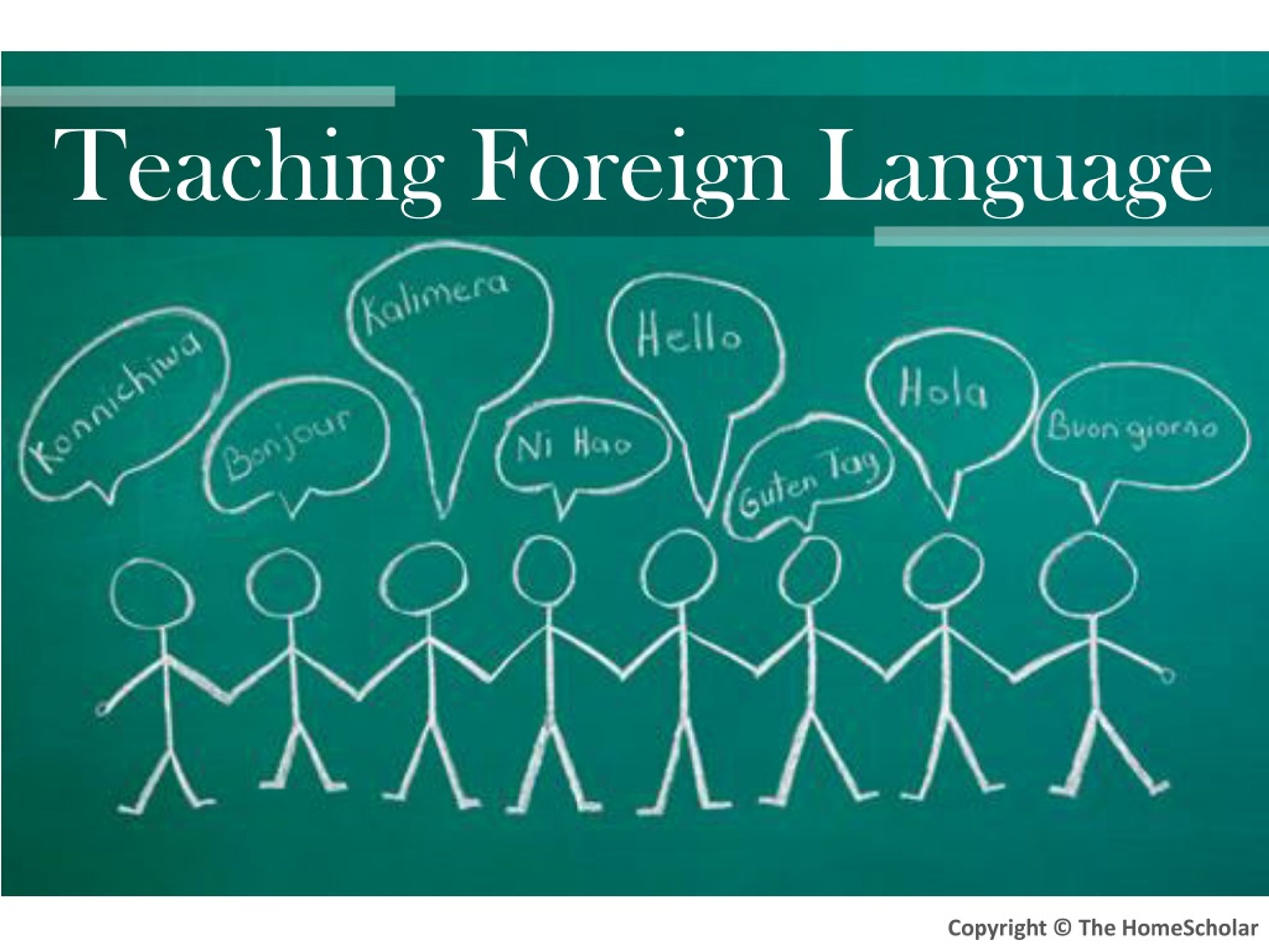 PPT - Teaching Foreign Language PowerPoint Presentation, free download ...
