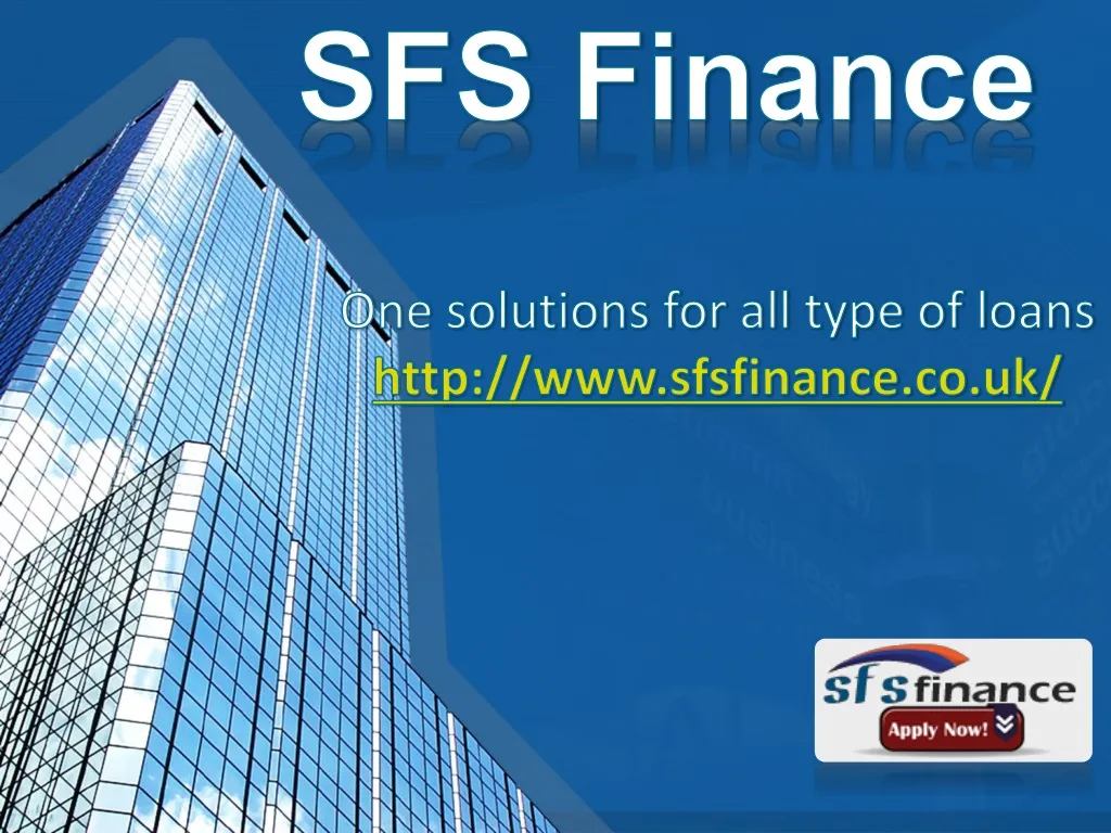 sfs finance