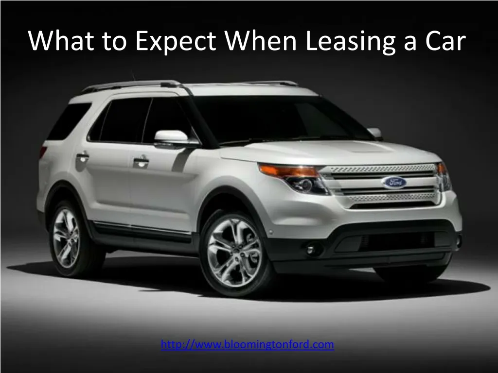 what to expect when leasing a car