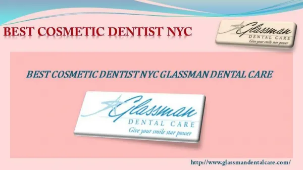 Best Cosmetic Dentist NYC