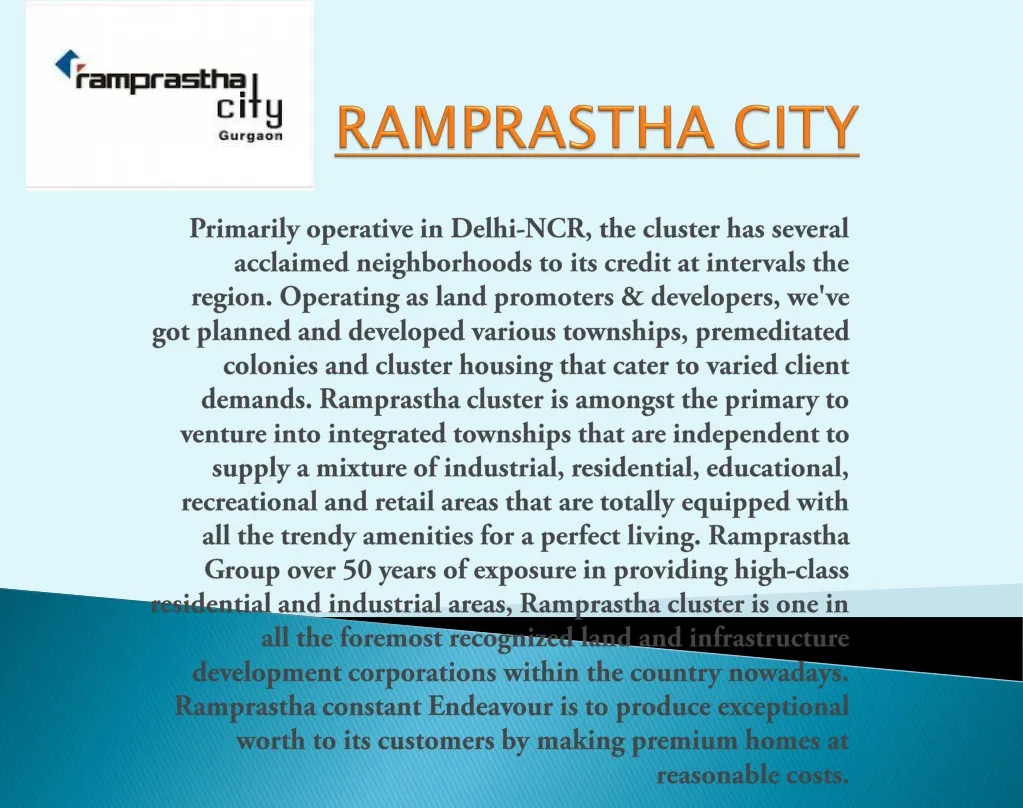 ramprastha city