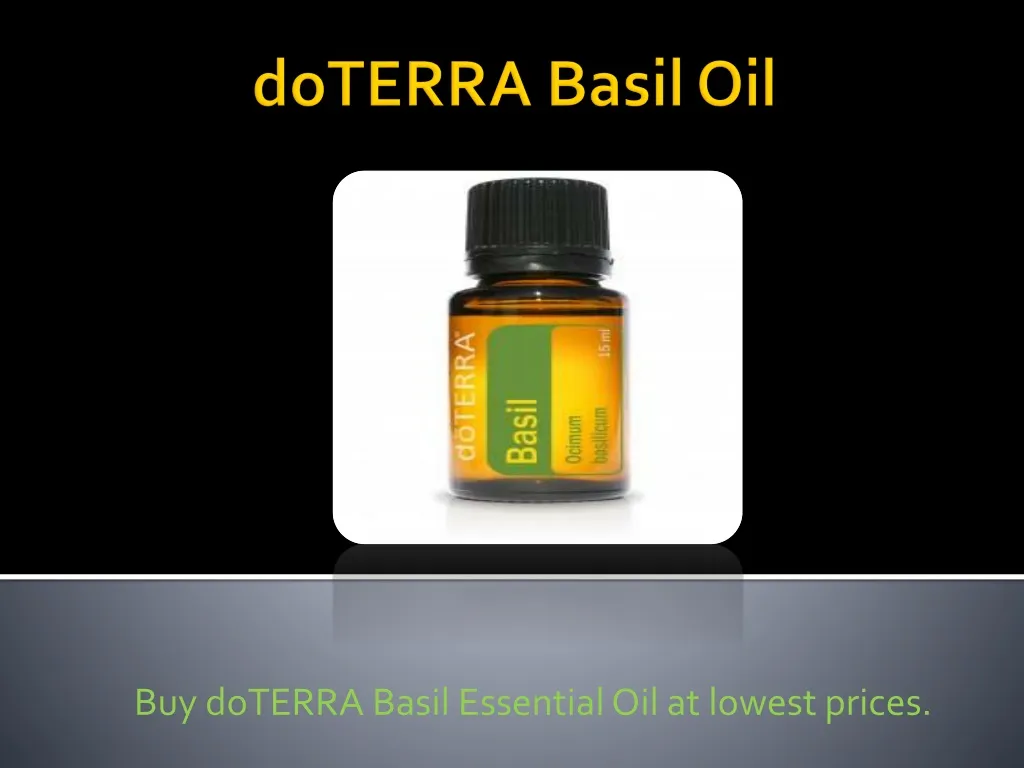 buy doterra basil essential oil at lowest prices