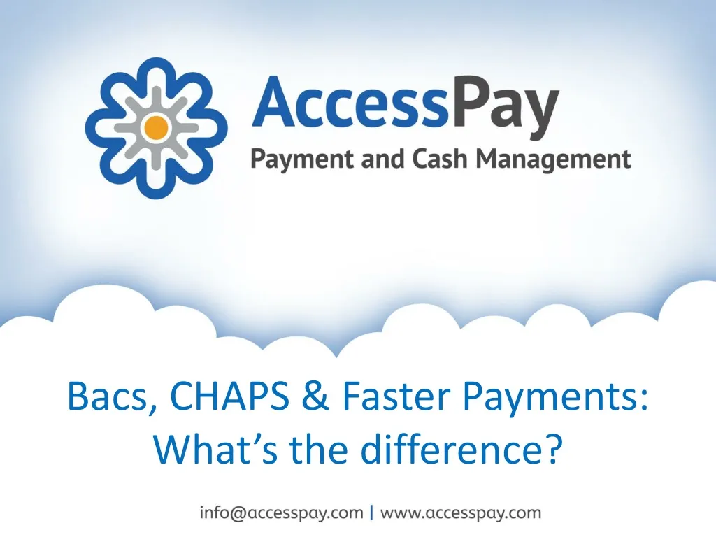 bacs chaps faster payments what s the difference