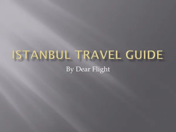 Istanbul Travel Information