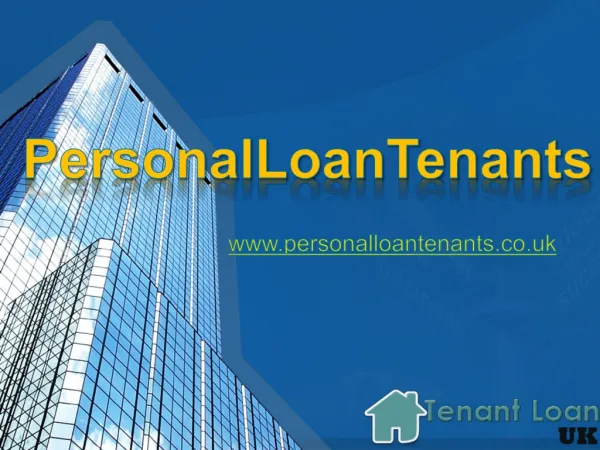Personal loan tenants-Bad credit tenant loans