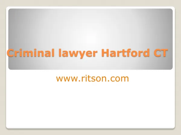 dui attorney Hartford CT