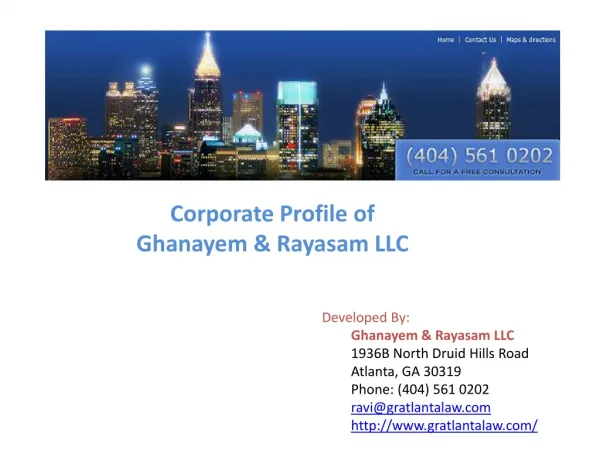 Corporate Profile of Gratlantalaw