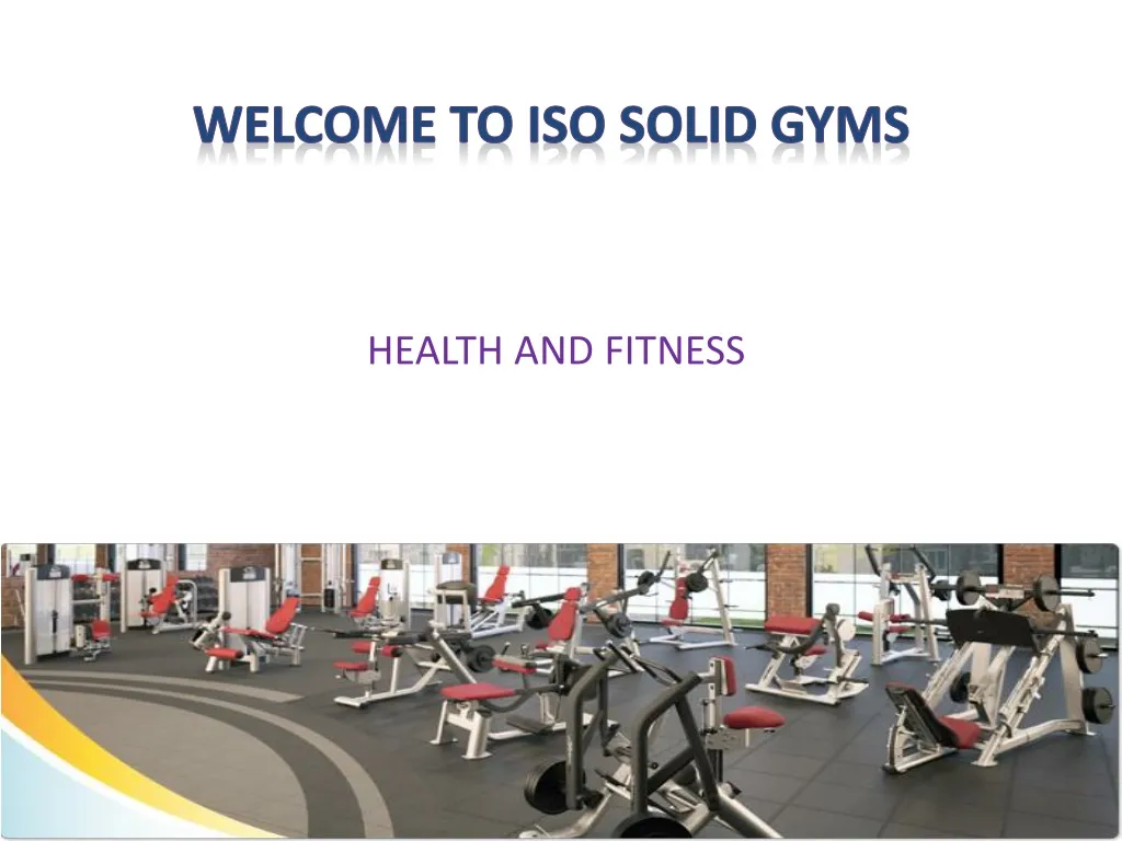 welcome to iso solid gyms